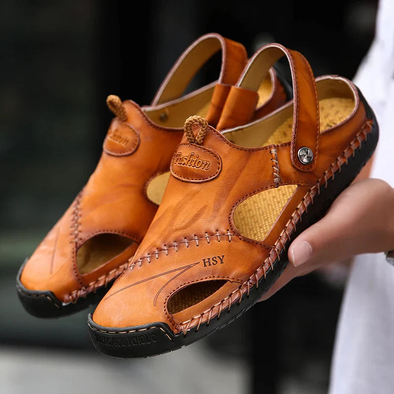 BELIVITE| Orthopedic Leather Sandals