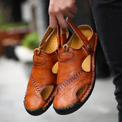 BELIVITE| Orthopedic Leather Sandals
