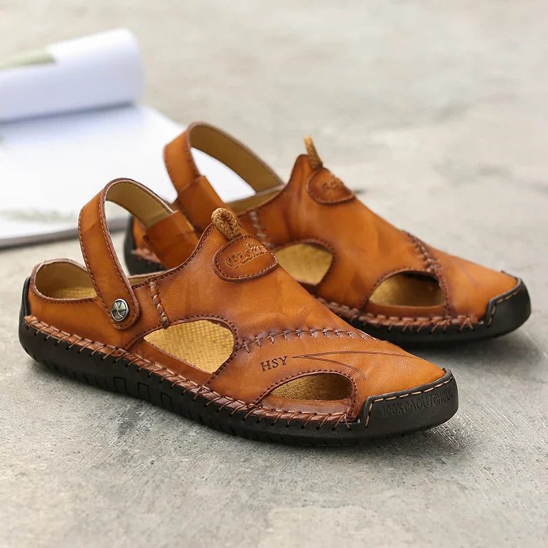 BELIVITE| Orthopedic Leather Sandals
