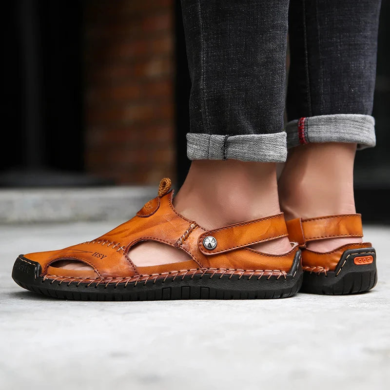 BELIVITE| Orthopedic Leather Sandals