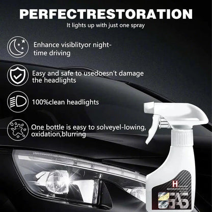 ShineOn - Headlight Renewal Spray – Drive Brighter, Safer