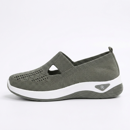 Pebble — Slip-On Walking Shoes with Rocker Sole
