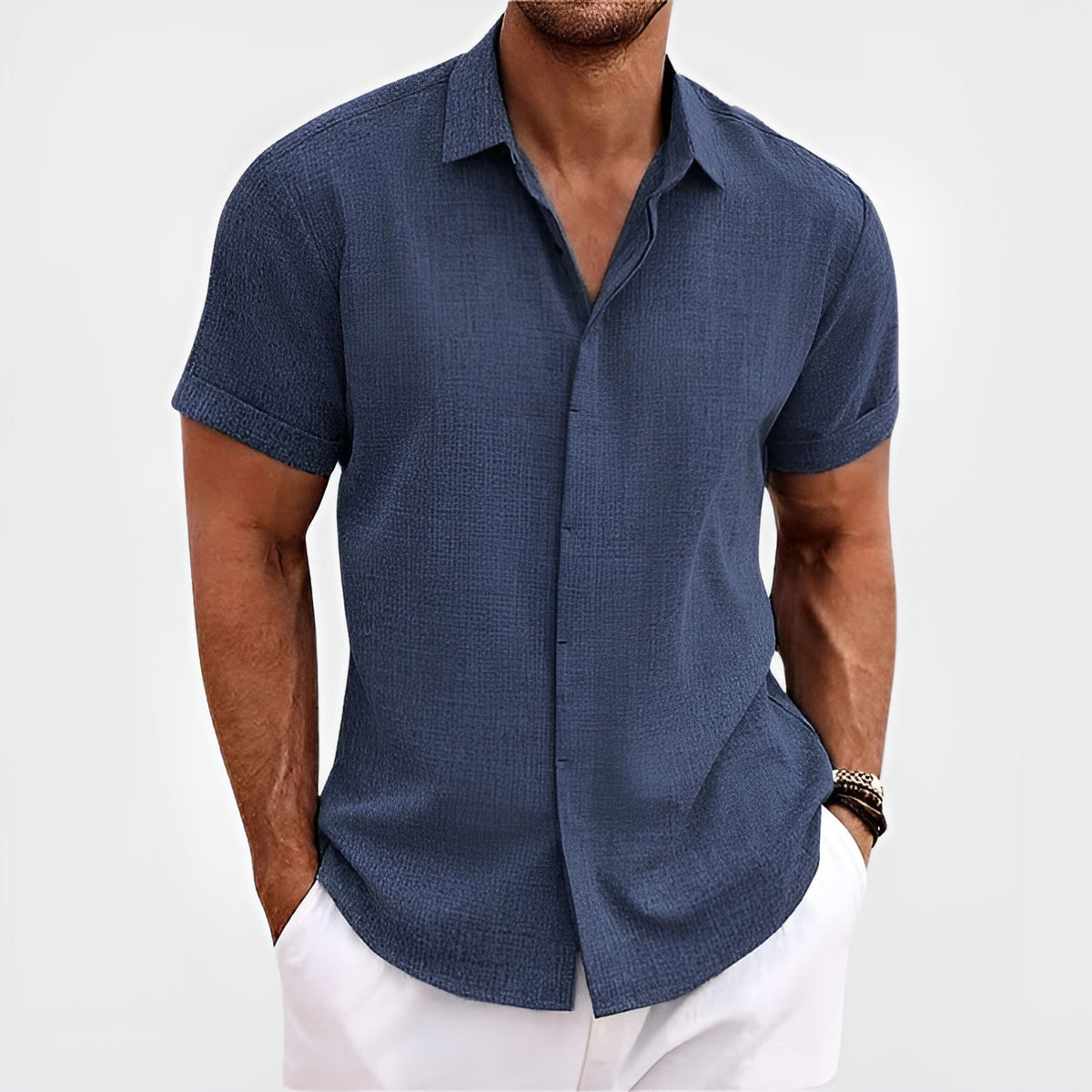 Pierre Linen Shirt | BELIVITE