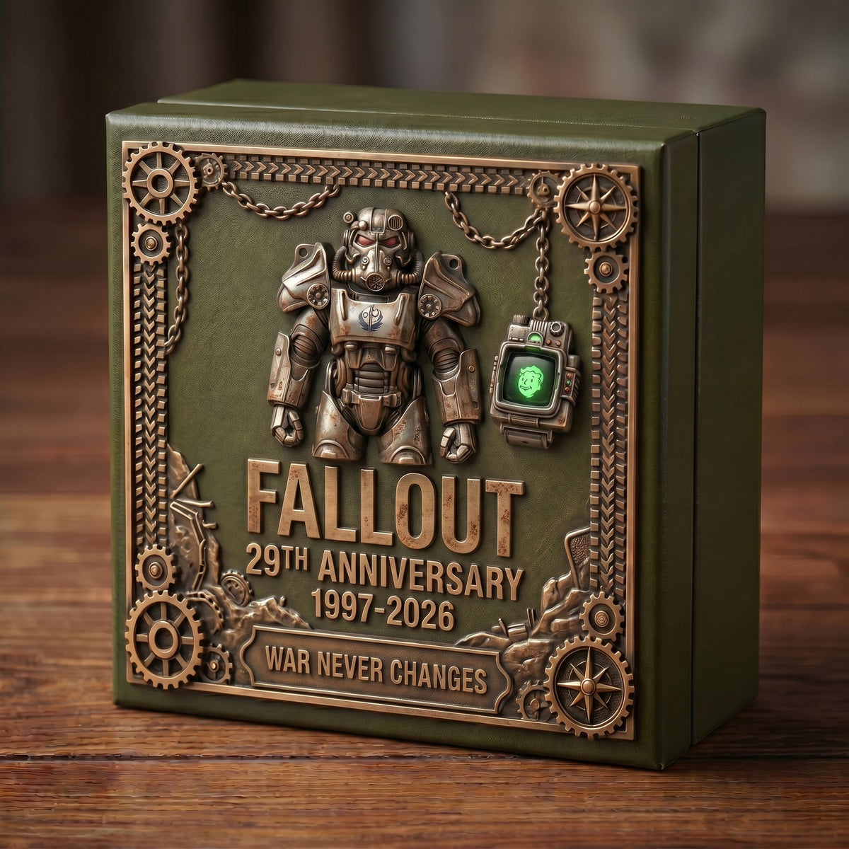 NukaRelic – Fallout Collectible Charm Keyring