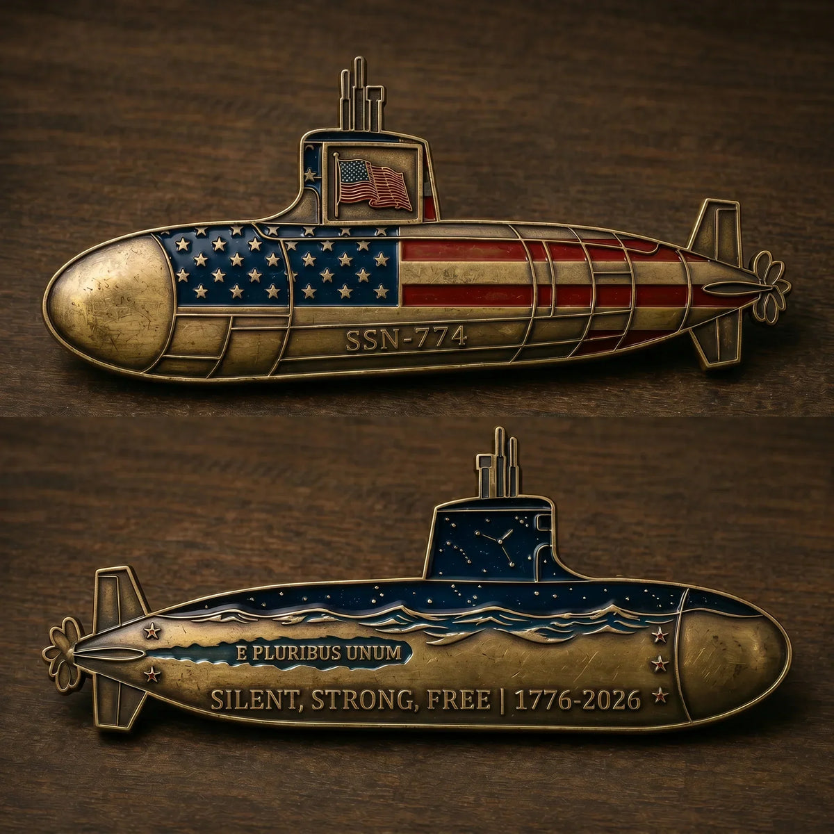 SteelOcean – SSN-774 Submarine Commemorative Coin