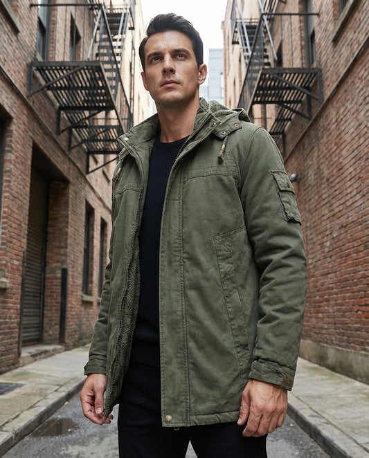Abrigo de invierno Nordelle™ – Abrigo de invierno refinado para hombre para uso diario