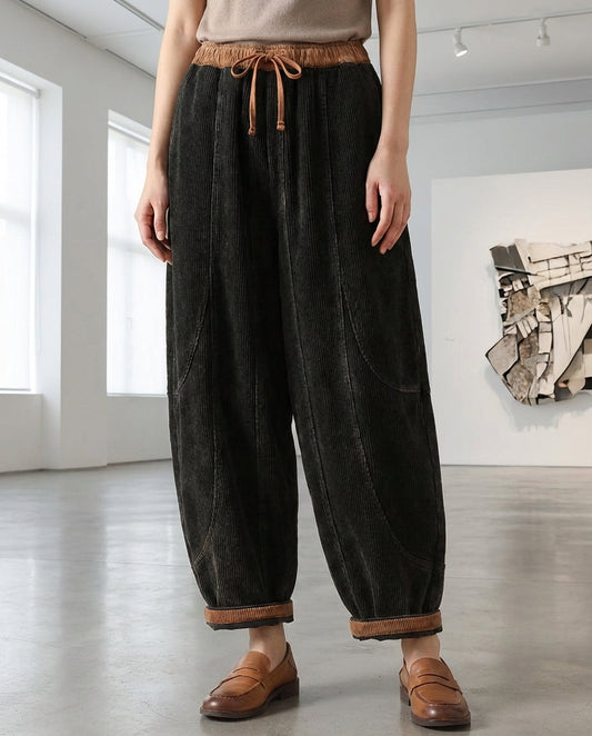 ZenWarm™ – Thermal fleece-lined harem pants