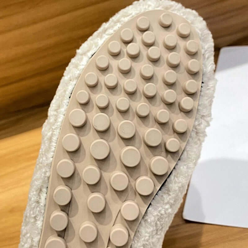 Arielle Plush Moccasins With Non-Slip Sole | BELIVITE