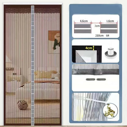 MagnetShield - Reinforced Magnetic Mosquito Net Curtain