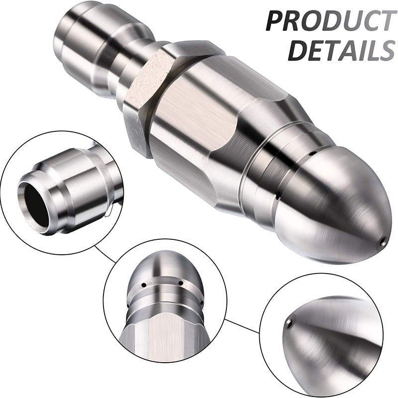 RapidFlush - Safe & Efficient Pipe Cleaning Nozzle
