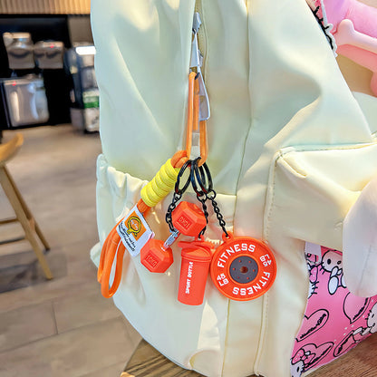 FitCharm – Creative Fitness Themed Keychain