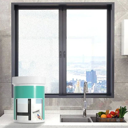 CrystalMist – Waterproof Frosted Window Privacy Paint
