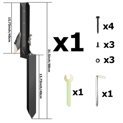StabiliPost – Instant Fence Repair Spike