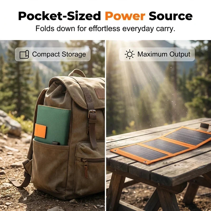 NomadCharge – Portable Solar Power Kit