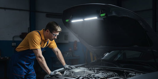 TwinBeam – Lámpara de inspección magnética de luz dual