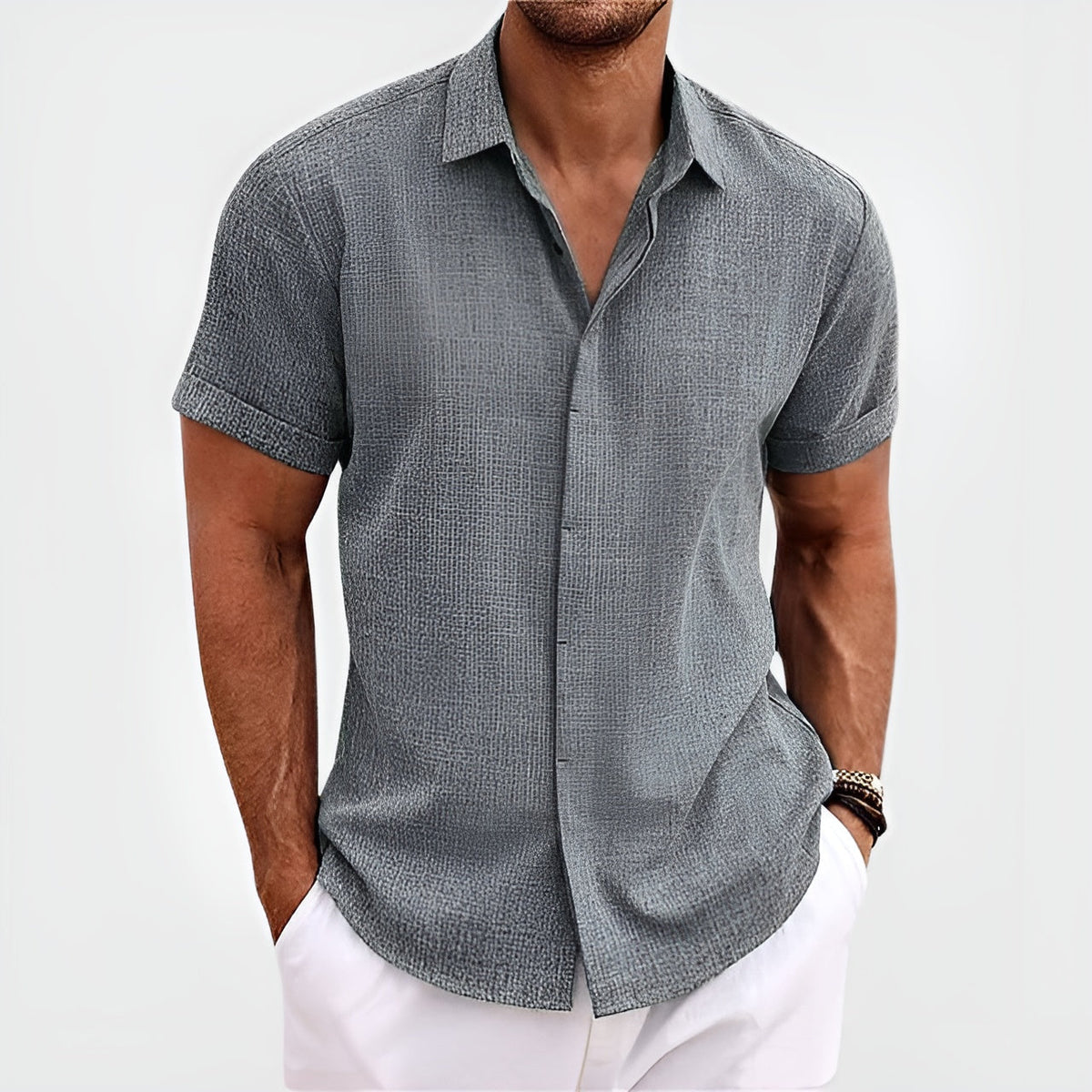 Pierre Linen Shirt | BELIVITE